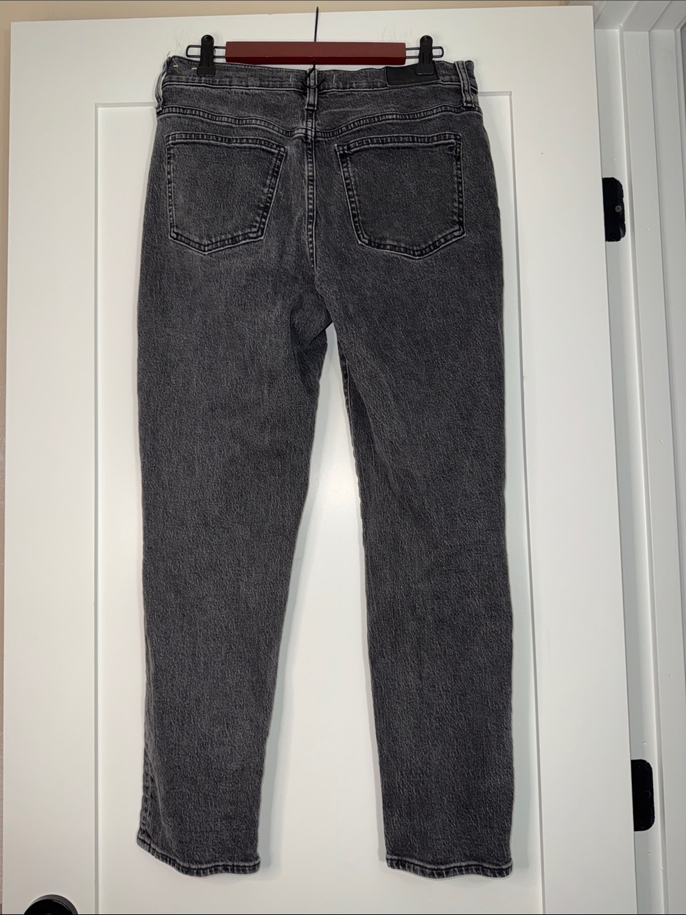 Madewell Perfect Vintage Classic High-Rise Women's Jeans Washed Black Sz 29x27 - Picture 2 of 6